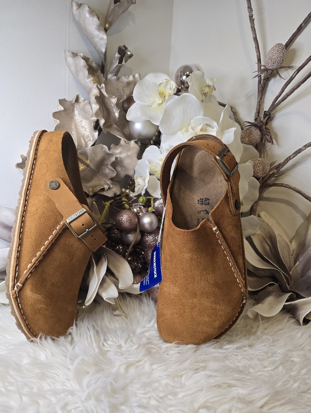 Birkenstock mens Lutry Premium Suede Leather shoes size10 New